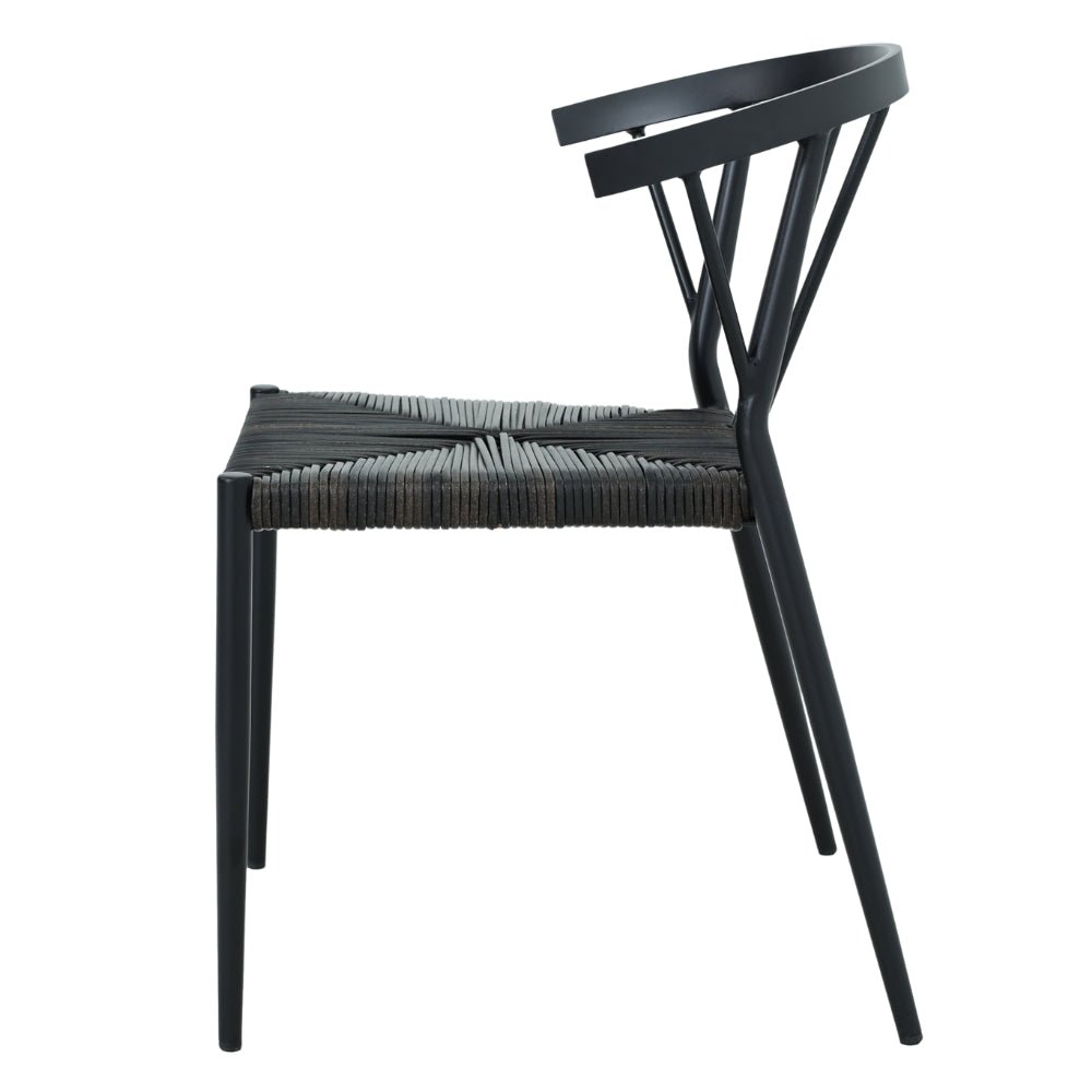 Belmonte Havestol - Sort Rattan - Hofstra & Wagner