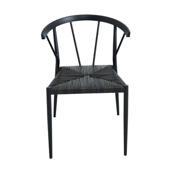 Belmonte Havestol - Sort Rattan - Hofstra & Wagner