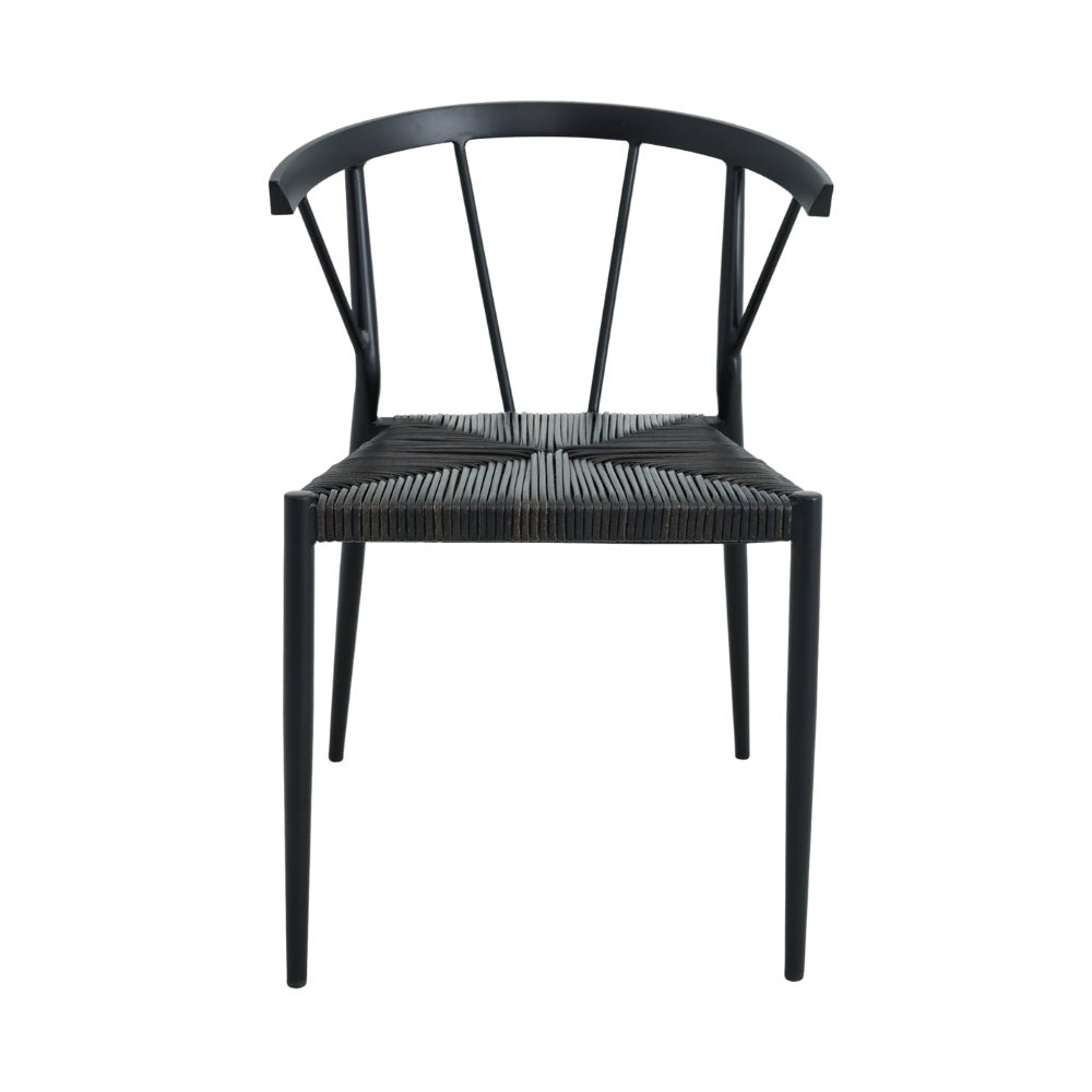 Belmonte Havestol - Sort Rattan - Hofstra & Wagner