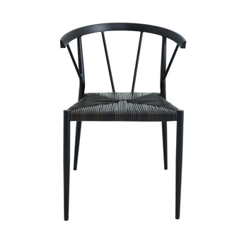 Belmonte Havestol - Sort Rattan - Hofstra & Wagner