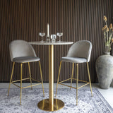 Bolzano Barbord - Messing 70 cm - Hofstra & Wagner Aarup ApS