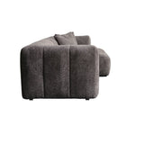 Bora Sofa i Grå Boucle - Højrevendt - 300 cm - Hofstra & Wagner