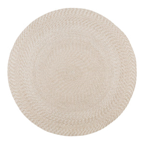 Menorca Tæppe - Sand Ø120 cm - Hofstra & Wagner