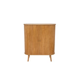 Trewood Jalousi skab i Natur Eg - 100 cm - Hofstra & Wagner
