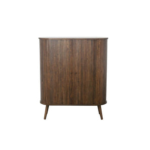 Trewood Jalousi skab i Smoked Eg - 100 cm - Hofstra & Wagner