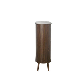 Trewood Jalousi skab i Smoked Eg - 100 cm - Hofstra & Wagner